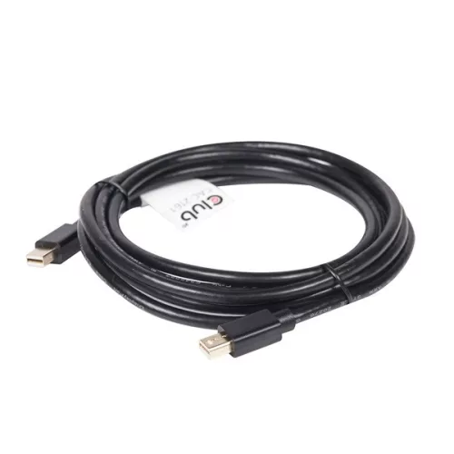 Club 3D Kábel - CAC-2161 (Mini DisplayPort 1.2 M/M, 4K60Hz, HBR2, 2m)