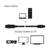 Club 3D Kábel - CAC-2163 (Mini DisplayPort to DisplayPort 1.2, 2m, 4K 60Hz, Bidirektional, 21.6Gbps, zárral)