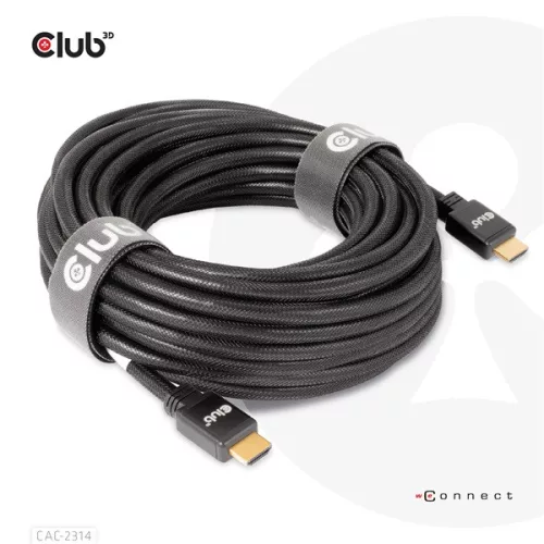 Club 3D Kábel - CAC-2314 (HDMI 2.0 4K60Hz RedMere, M/M, 15m, 18Gbps, UHD, AWG28)