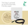 Club 3D Kábel - CAC-2506 (USB-C, PD3.1 240W, No Data, 4K60Hz, fekete, M/M, 2m)