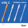 Club 3D Kábel - CAC-3003 (USB-C, PD 240W, 20Gbps, 4K60Hz, kék, M/M, 2m)