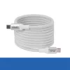Club 3D Kábel - CAC-3032 (USB-C, Mágneses, PD3.1, 240W, 20Gbps, fehér, M/M, 2m)