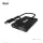 Club 3D Átalakító - CSV-1611(USB-C (USB-A Adapterrel) to Dual HDMI (4K/30Hz) / VGA (1080/60Hz))