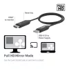 Club 3D Átalakító - CSV-2570 (USB-C to HDMI vezeték nélkül, 25m hatótáv, FHD 60Hz, Alt Mode, HDCP 1.4 & 2.2)
