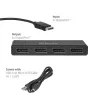 Club 3D Átalakító - CSV-7400 (DisplayPort to 4x DisplayPort, 8K30Hz)