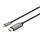 Manhattan Kábel - USB-C to HDMI aranyozott, 1m, Fekete