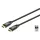 Manhattan Kábel - HDMI to HDMI (HDR, HEC, ARC, 8K@60Hz, 4K120Hz, HDR, 2m, 48Gbps Fekete)