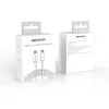 Hikvision HIKSEMI Kábel - Type-C to Type-C (Fehér, 1m, max. 20V/3A, 60W, 480MB/s)