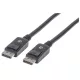 Manhattan Kábel - DisplayPort to DisplayPort ( DisplayPort 1.2, 4K@60hz,  10m, Fekete)