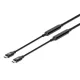 Manhattan Kábel - USB-C aktív kábel, 5m, 10Gbps, 60W/3A, 8K@60Hz, Fekete