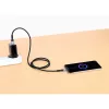 Manhattan Kábel - USB-C Male to USB-C Male kábel, 1m, PD3.1, 8K@60Hz, 240W/5A, Fekete