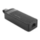 Orico kábel átalakító - UTK-U3-BK /122/ (USB-A 3.0 to RJ-45, fekete)