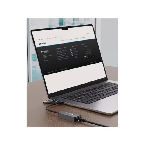 Sandberg Kábel Átalakító - USB-C/A 2.5 GbE RJ45 Adapter