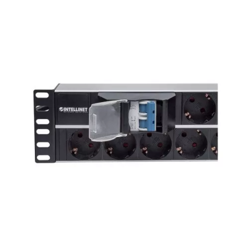 Manhattan elosztó - 19" 2U Rackmount elosztó, 15 aljzat, 3m, PDU