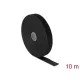 Delock Vezeték kötegelő -  (Hurkolható rögzítő 10m x 25mm tekercs, fekete)