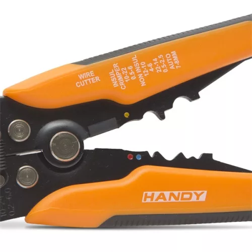 Handy kábelblankoló-, krimpelő- és vágófogó (10224)