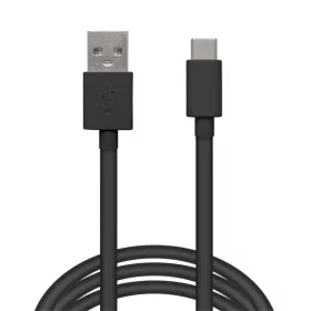   Delight kábel - USB-C töltőkábel (USB-C apa be-/kimenet; 1m, fekete)