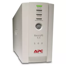   APC Szünetmentes Tápegység - BK500EI Back-UPS (500VA, 300W, 230V, 4x IEC C13, cserélhető akkumulátor)