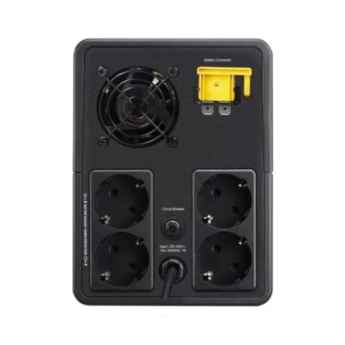 APC Szünetmentes Tápegység - BVX1200LI-GR (Easy UPS BVX, 1200VA, 650W, 230V, 4x Schuko, AVR, torony)