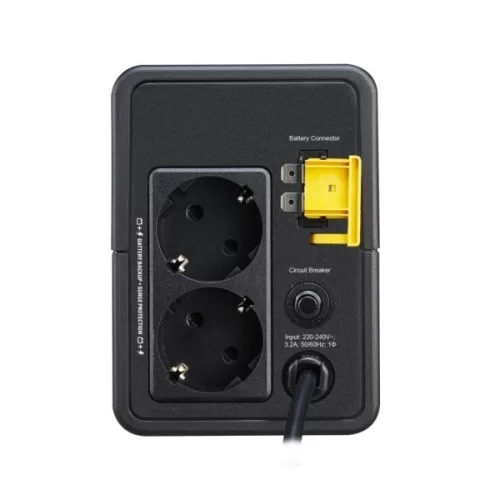 APC Szünetmentes Tápegység - BVX700LI-GR (Easy UPS BVX, 700VA, 360W, 230V, 2x Schuko, AVR, torony)
