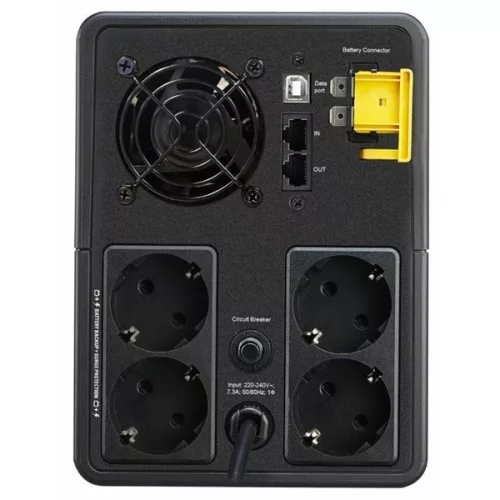 APC Szünetmentes Tápegység - BX1200MI-GR (Back-UPS BX, 1200VA, 650W, 230V, 4x Schuko, AVR, torony)