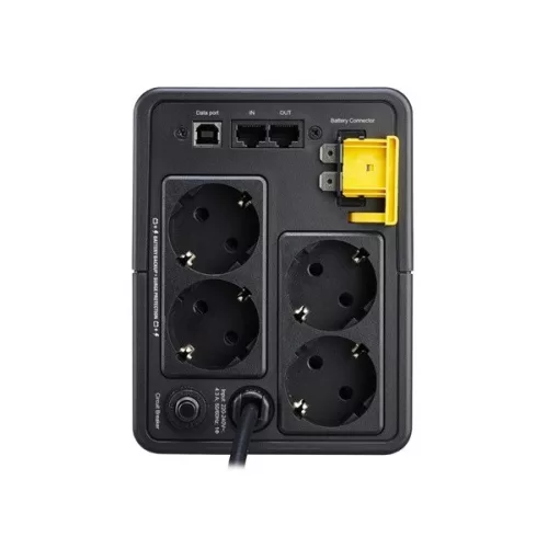 APC Szünetmentes Tápegység - BX950MI-GR (Back-UPS BX, 950VA, 520W, 230V, 4x Schuko, AVR, torony)