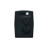 Conceptronic Szünetmentes  650VA - ZEUS01ES (2x Schuko, line-interaktív, RJ45 vonalvédelem, HID USB, fekete)