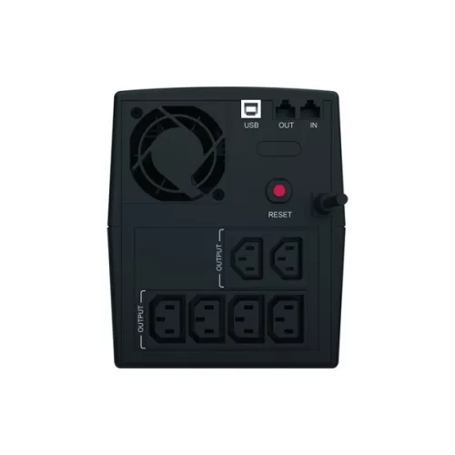 Conceptronic Szünetmentes  2200VA - ZEUS04E (6x IEC C13, line-interaktív, RJ45 vonalvédelem, HID USB, fekete)