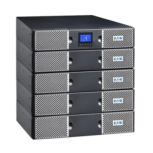 EATON szünetmentes 3000VA - 9PX3000IRTN (8x C13, 2xC19 kimenet, Online, LCD, USB, AVR, rack/torony, 2U) NETPACK