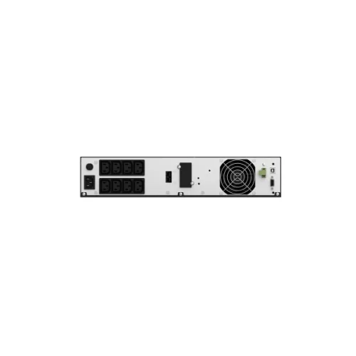 NJOY Szünetmentes 2000VA - Aster 2K (8x IEC C13, On-line, RS232, USB, szoftver, LCD kijelző, 2U rack)