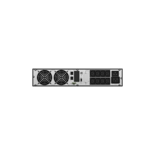 NJOY Szünetmentes 3000VA - Balder 3000 (On-line, RS232, USB, szoftver, LCD kijelző, 2U rack)