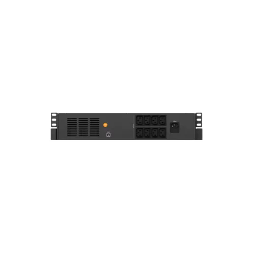 NJOY Szünetmentes 1000VA - Code 1000 (8 IEC C13, line-interaktív, USB menedzsment, szoftver, LCD kijelző, 2U rack)