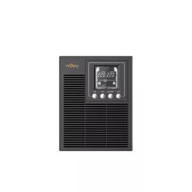   NJOY Szünetmentes  1000VA - Echo Pro 1000 (3 Schuko, RS-232, On-line, szinuszhullám, generátor támogatás, fekete)