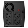 NJOY Szünetmentes  1500VA - Keen 1500 (4 Schuko, line-interaktív, fekete)