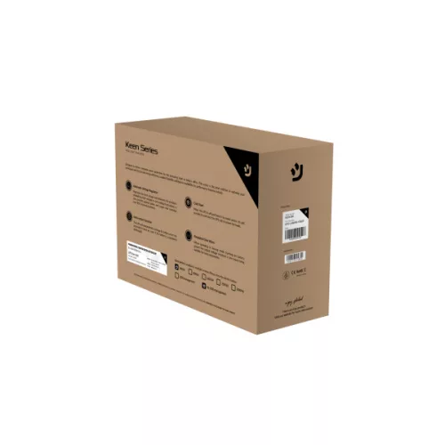 NJOY Szünetmentes  600VA - Keen 600 (2 Schuko, line-interaktív, fekete)