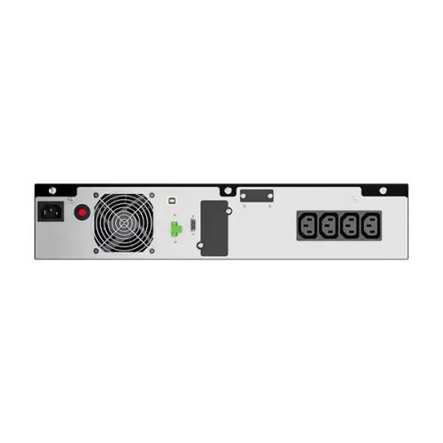 NJOY Szünetmentes 2000VA - Runa 2000 (On-line, RS232, USB, szoftver, LCD kijelző, 2U rack)