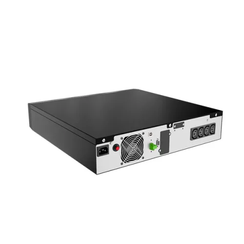 NJOY Szünetmentes 2000VA - Runa 2000 (On-line, RS232, USB, szoftver, LCD kijelző, 2U rack)