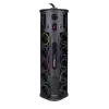 S-Link Túlfeszültségvédő - Swapp SP10AF (10 aljzat, max.3680 Watt, 1860 Joule, 2xUSB, gyermekvédelem, 1,8m kábel,fekete)