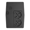 S-Link szünetmentes 800VA - MIGHT U80 (600VA, 12V7Ah*1, 360W, Line-Interactive, 2 schuko)