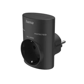   Hama Hálózati adapter - 223322 (EU aljzat, érintésvédelem, fekete)