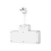 S-Link Túlfeszültségvédő - PRZ08 (15cm, 210 Joule, USB-A, 2xType-C, 16A, 3.4A/5V, 3680W, 4db schuko, fehér)