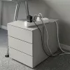 S-Link Túlfeszültségvédő - SPG301S (1,5m, 750 Joule, 16A, 3680W, 3db schuko, fehér)