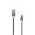 SBOX Kábel, CABLE USB A Male -> MICRO USB Male 1.5 m Purple