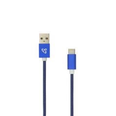 SBOX Kábel, CABLE USB Male -> TYPE-C Male 1.5 m Blue