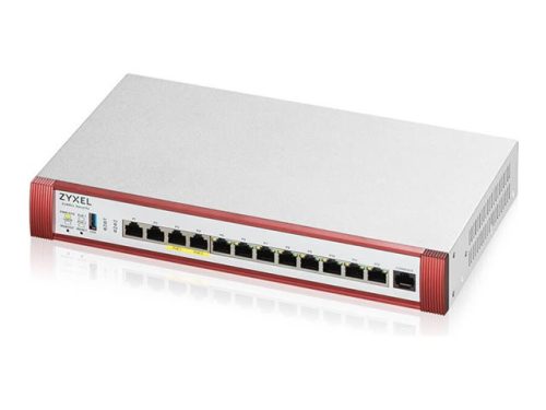 ZYXEL USG FLEX500 H Series User-definable ports with 2x2.5G 2x2.5G PoE+ & 8x1G 1xUSB with 1 YR Security bundle