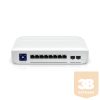 UBiQUiTi Switch 8x2500Mbps (8xPOE+) + 2x10Gbps SFP+, Falra rögzíthető, Menedzselhető, Asztali - USW-ENTERPRISE-8-POE