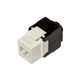   UTP Cat5e keystone jack 180° sorolható, szerszám nélkül szerelhetõ