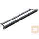 UTP Cat5e patch panel, 24 portos 0,5U