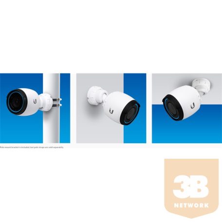 UniFi Protect G4-PRO Camera 4K resolution, 3x optical zoom, 1/2 sens, LEDs"