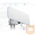 UBiQUiTi Wireless Access Point DualBand 1x1000Mbps + 1x10Gbps ICM, 1,7Gbps, kültéri - UWB-XG